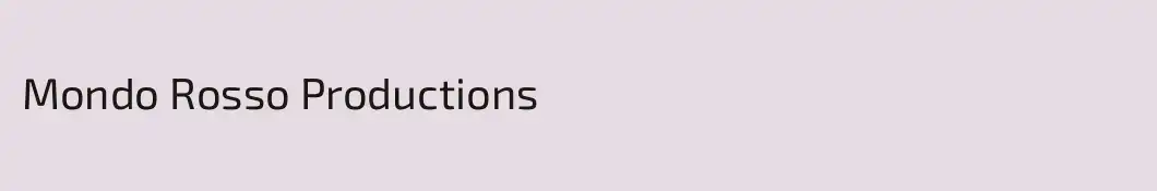 Mondo Rosso Productions